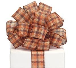 2.5 inch X 20 yard Harvest Plaid