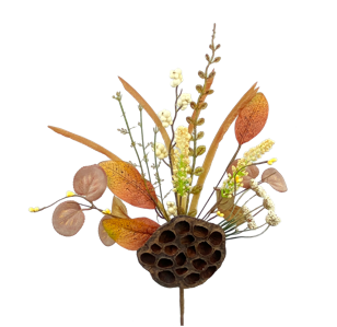 16in Dry Lotus Pod Pick Liberty Floral