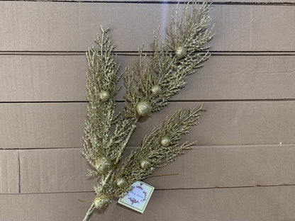 28in GOLD Pine Ball