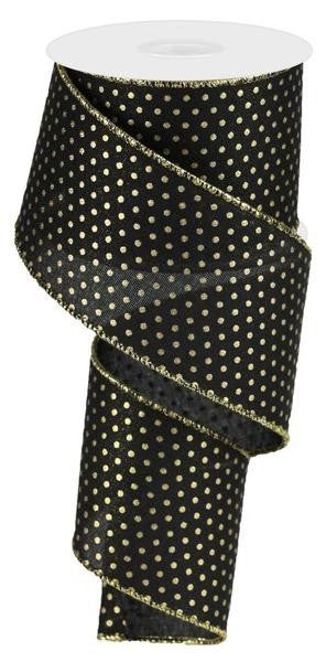 2.5 inch Royal Swiss Dots BL/GO