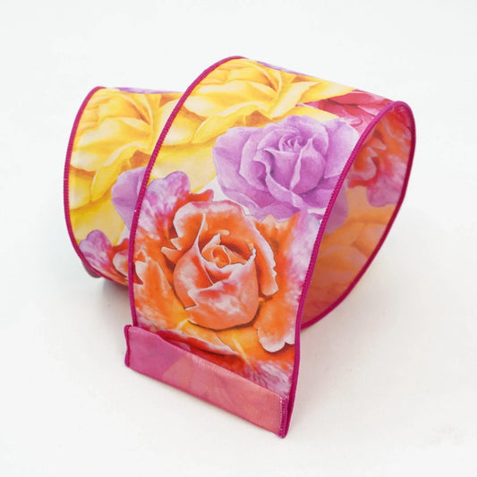 4in Vibrant Roses