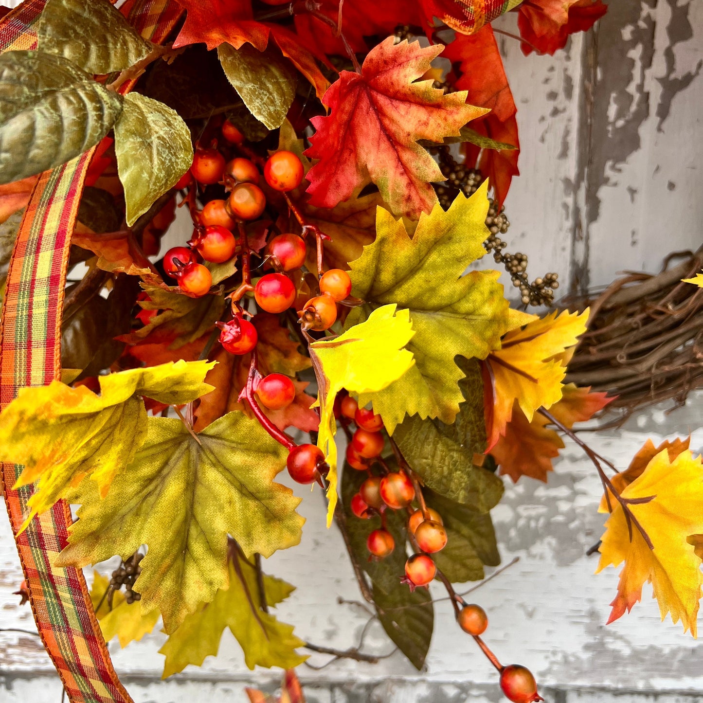 Fall Wreath for front door, Autumn Wreath, Fall Home Decor, Autumn Home Decor, Fall Porch Decor, Gift for her, Housewarming Gift,