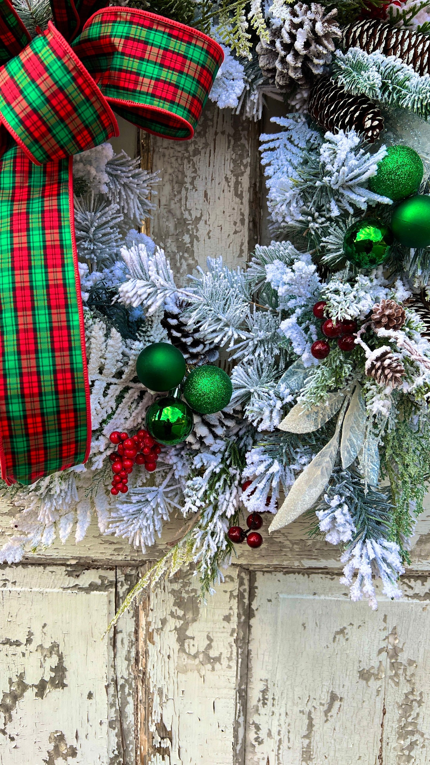 Christmas Wreath for front door, Farmhouse Christmas Wreath, Rustic Christmas wreath, Christmas Wreath Indoor, Christmas Wreath Outdoor,